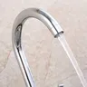 Robinetterie col cygne bec coudé inox chromé poli miroir… – vue 5