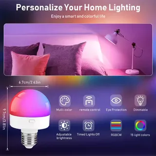 Ampoule Rechargeable RGB