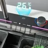 Ensemble d'évier de cuisine multifonctionnel en acier… – vue 5