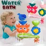 Jouet de bain interactif avec roue à eau rotative et… – vue 1