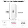 Tuya-Capteur de température et d'humidité WiFi intelligent – vue 6