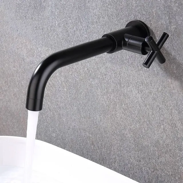 Robinet en laiton noir mat – vue 3