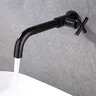 Robinet en laiton noir mat – vue 3