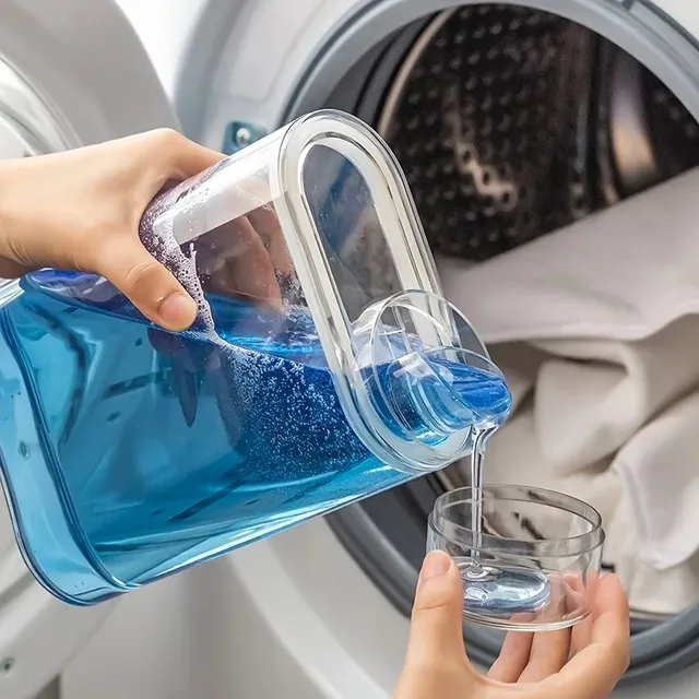Distributeur de détergent à lessive avec couvercle doseur – vue 2