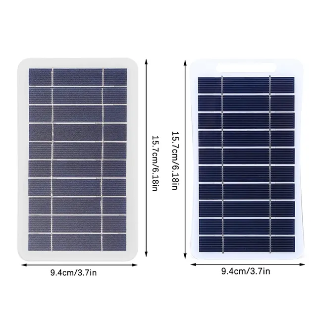Panneau solaire 2W 5W avec USB – vue 5