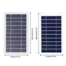 Panneau solaire 2W 5W avec USB – vue 5