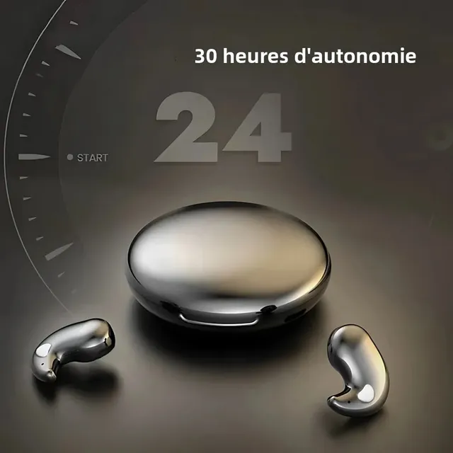 B13 Bluetooth sommeil écouteurs sans fil casque 5.3 avec… – vue 3