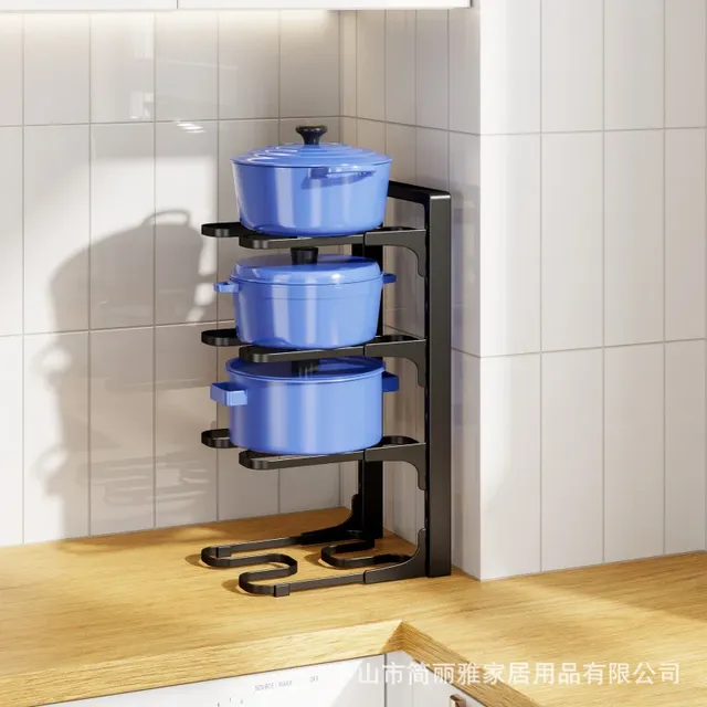 Étagère de rangement de cuisine multicouche sous l'évier – vue 3