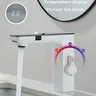Robinet de lavabo à capteur sans contact blanc – vue 2