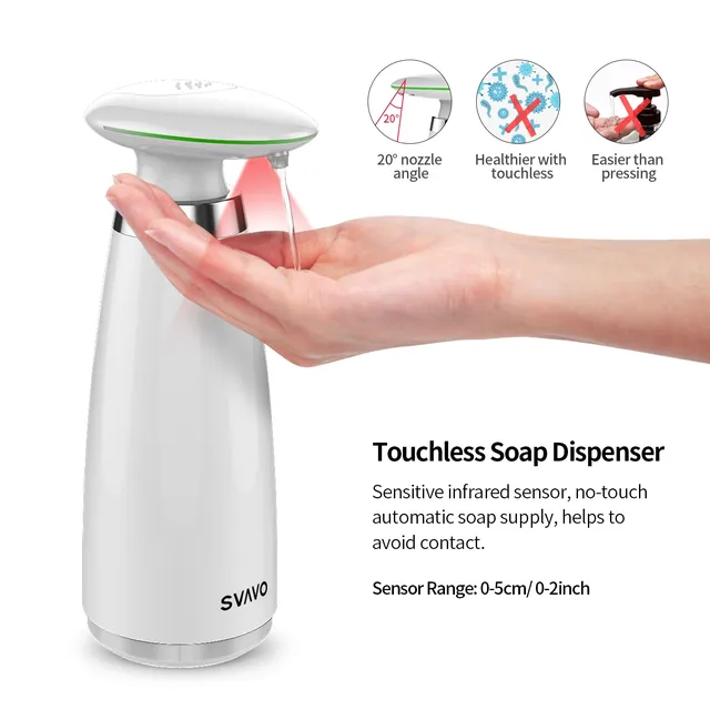 Distributeur de savon à capteur automatique – vue 4