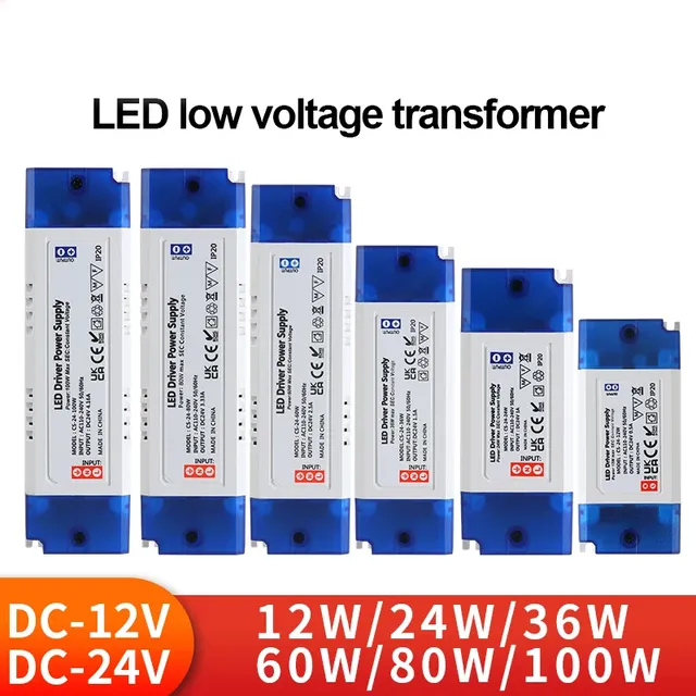 Transformateur d'éclairage LED 100W 80W 60W 36W 24W 12W – vue 2