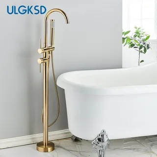 Robinet de baignoire sur pied à poignée unique