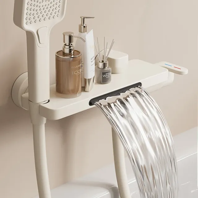Robinet de baignoire cascade de salle de bains – vue 5