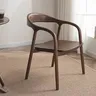 Chaises de table à manger en bois massif