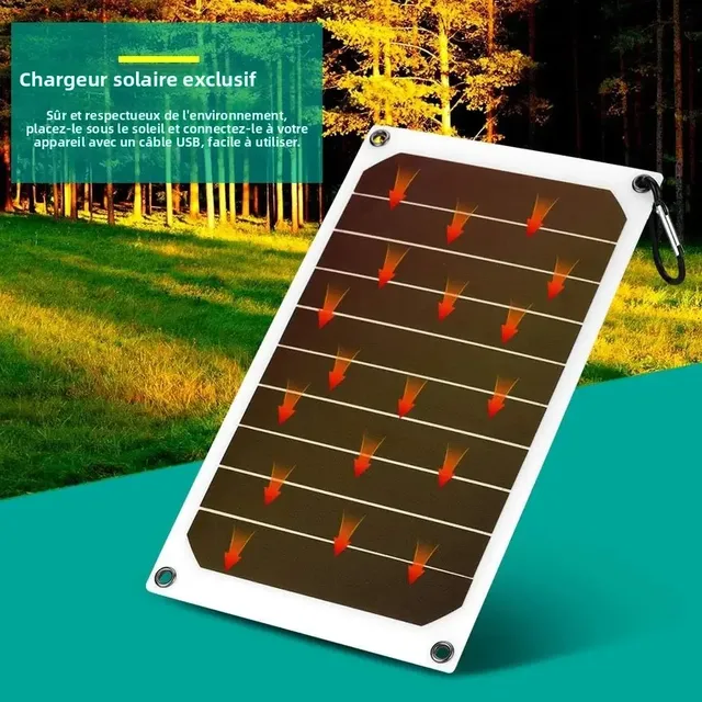 Sunpower panneau solaire Portable 5V plaque solaire avec… – vue 2
