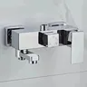 Mitigeur bain douche mural cuivre chrome noir mat… – vue 2