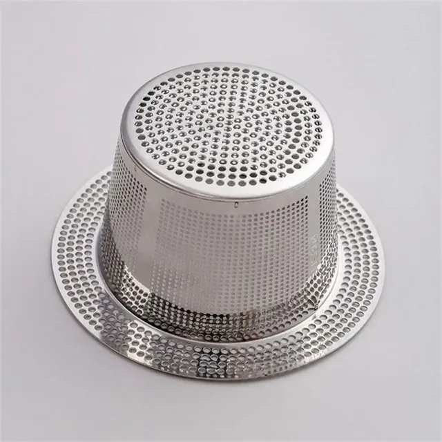Filtre Évier Acier Inoxydable Argenté Panier Crépine… – vue 4