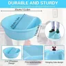 Bassine lavage portable antidérapant planche intégrée… – vue 2