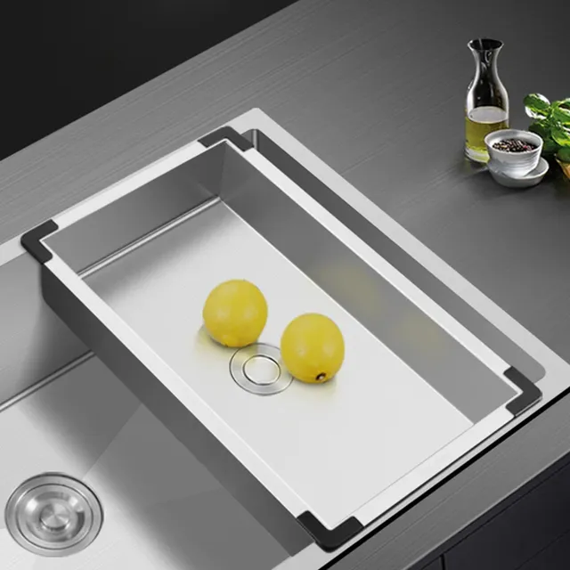 Évier cuisine acier inoxydable 304 brossé encastrable…