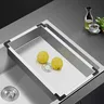 Évier cuisine acier inoxydable 304 brossé…