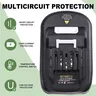 Adaptateur convertisseur batterie 18V 12V lithium… – vue 3
