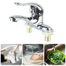 Robinet mitigeur d'eau chaude et froide à 2 trous en… – vue 3