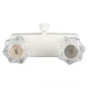 Accessoires de douche, boîte de douche à Double commande, mitigeur, robinet à Double bouton, inverseur ABS, robinet de douche, camping-car Accessoires de douche, boîte de douche à Double commande, mitigeur, robinet à Double bouton, inverseur ABS, robinet de douche, camping-car