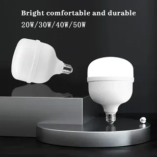 Ampoule LED AC 110V 220V E27 lampe à LED 20W 30W 40W 50W Lampada…