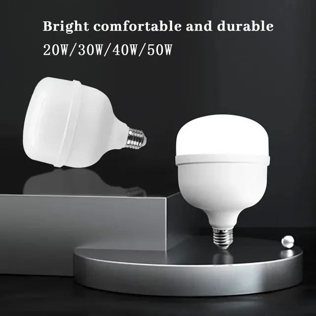 Ampoule LED AC 110V 220V E27 lampe à LED 20W 30W 40W 50W…