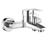 Robinets de lavabo muraux chromés – vue 7