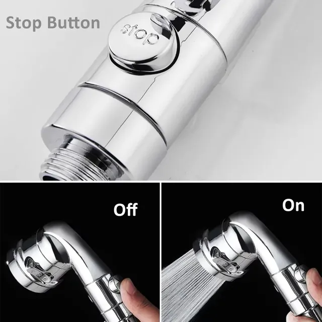 Nouveau ensemble de robinets de douche pomme de douche à… – vue 3