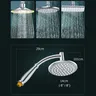 Salle de bain 6 ”8 pouces pomme de douche ABS Chrome… – vue 2