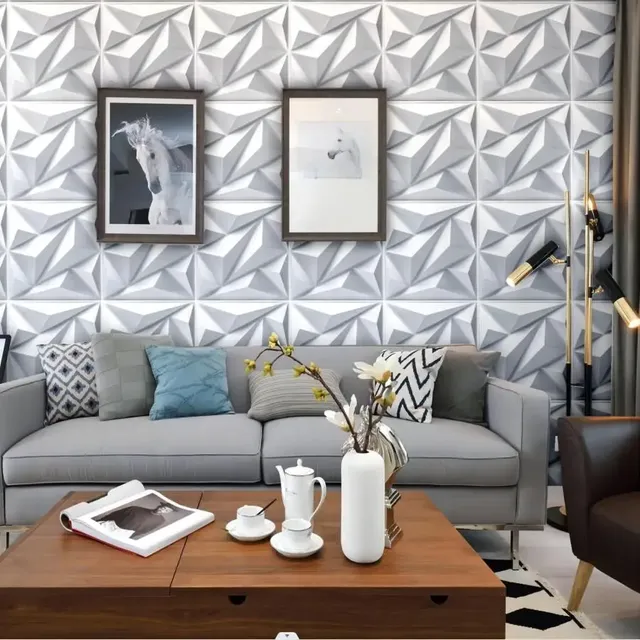 Panneaux muraux texturés 3D pour décoration murale… – vue 4