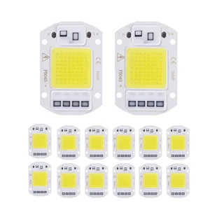 Puce LED 20W 30W 50W AC 220V IC intelligent pas besoin de pilote lampe COB perles lampe extérieure bricolage projecteur éclairage matriciel Puce LED 20W 30W 50W AC 220V IC intelligent pas besoin de pilote lampe COB perles lampe extérieure bricolage projecteur éclairage matriciel