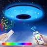 Plafonnier LED intelligent RVB Bluetooth hautparleur… – vue 2