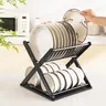Rangement de vaisselle de cuisine en acier inoxydable – vue 5