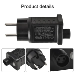 Transformateur chaîne lumières 9W 31V LED minuterie alimentation adaptateur secteur éclairage transformateur chaîne lumières 9W 31V LED minuterie puissance Transformateur chaîne lumières 9W 31V LED minuterie alimentation adaptateur secteur éclairage transformateur chaîne lumières 9W 31V LED minuterie puissance