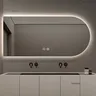 Miroirs de salle de bain modernes pour toilettes – vue 3
