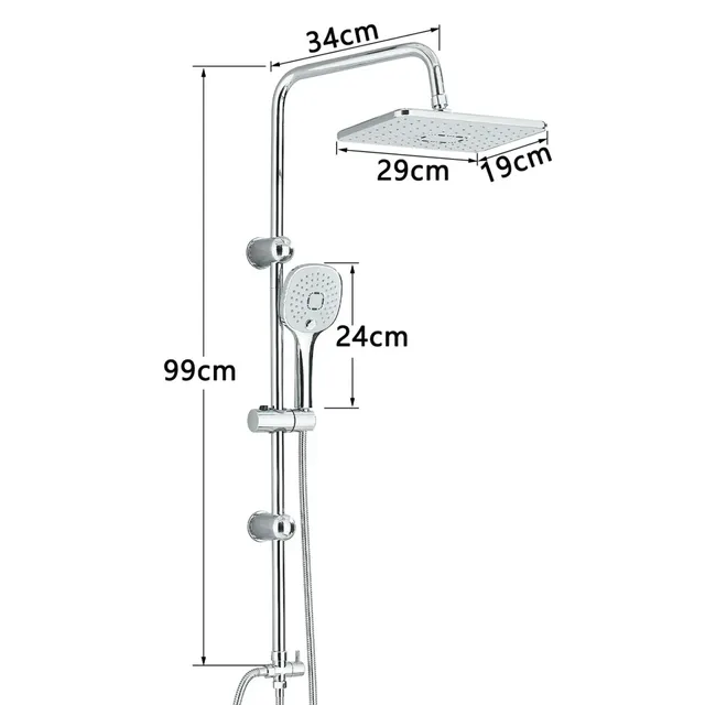 HOShower-Ensemble de douche à 2 fonctions – vue 6