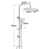 HOShower-Ensemble de douche à 2 fonctions – vue 6