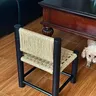 Tabouret bas tissé rétro – vue 2