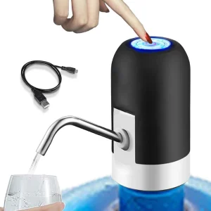 Distributeur d&rsquo;eau automatique sans contact, électrique, Portable, pompe à bouteille d&rsquo;eau potable, chargement USB intelligent pour le Camping, Rechargeable