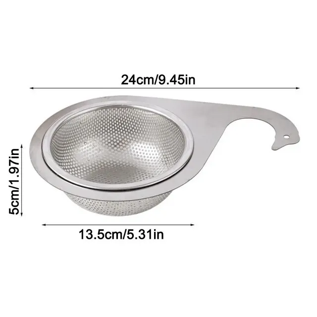 Panier égouttoir évier acier inoxydable perforé maillage… – vue 6