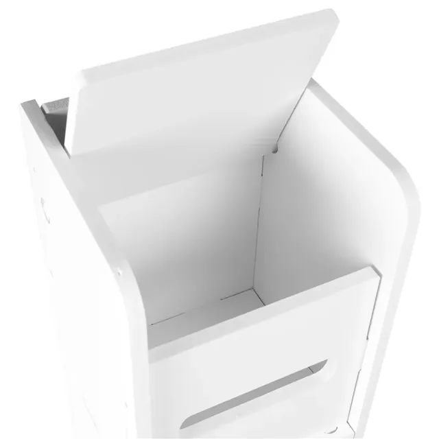 BSEVB-armoire de rangement blanche pour petits espaces – vue 3