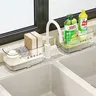 Organisateur évier cuisine égouttoir autodrainant porte… – vue 5