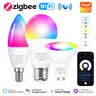 ZigBee Tuya Wifi Bluetooth ampoule LED vie intelligente… – vue 1