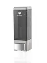 Distributeur savon liquide mural rechargeable plastique… – vue 1