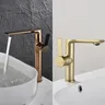 Robinet de salle de bains de luxe en or Rose – vue 2