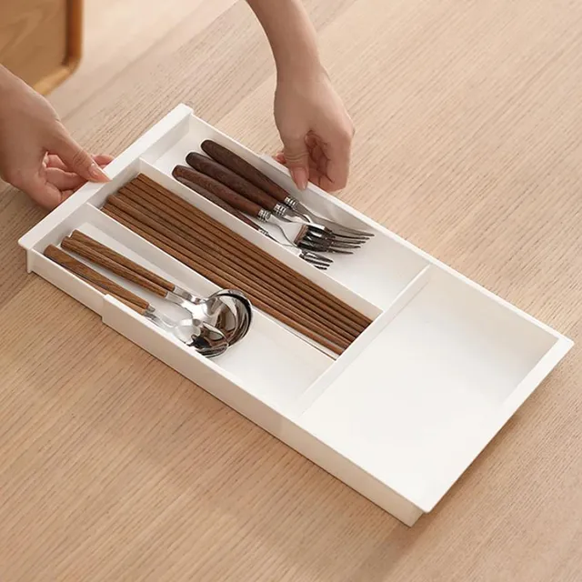Organisateur tiroir extensible rétractable plastique… – vue 5