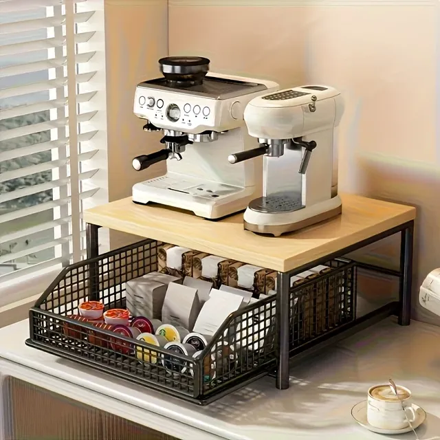 1 noir/blanc cuisine micro-ondes support boîte de… – vue 5